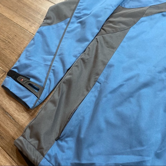 Antigua 1/2 zip pull over jacket coat blue black - Picture 4 of 14